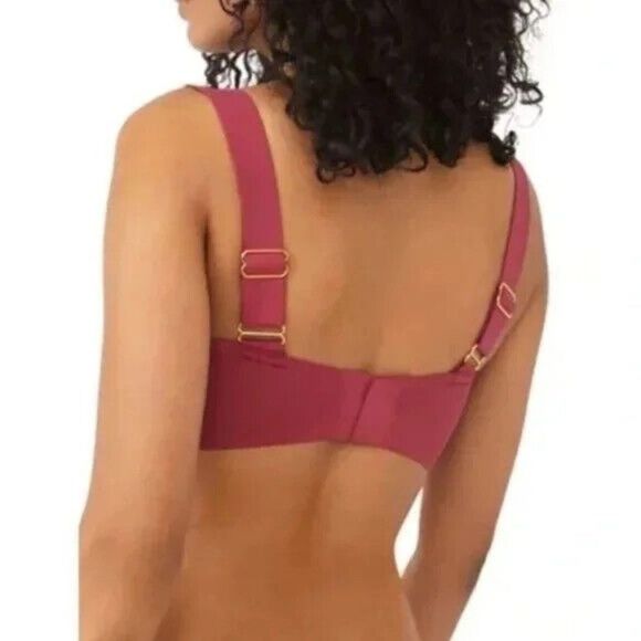 Free People Naomi Longline Bra Dried Rose Size Medium FP - Picture 6 of 9